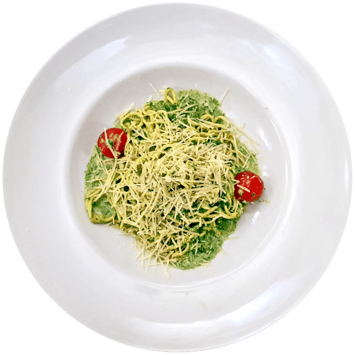 Спагетті зі шпинатом