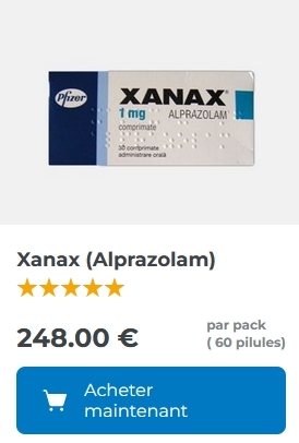 Xanax 0,25 mg : Anxiété et Relaxation